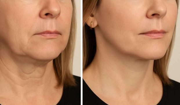 Skin Tightening Jawline